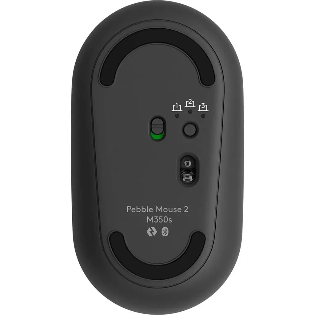 Беспроводная мышь Logitech M350s Pebble Mouse 2 Bluetooth Graphite (910-007015) - фото 5