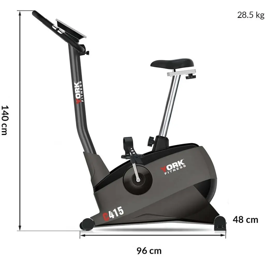 Велотренажер електромагнітний York Fitness C415 - фото 9