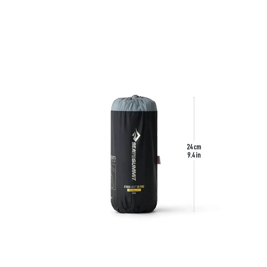Килимок надувний Sea To Summit Ether Light XR Pro Insulated ASC Mat Large Black (1033-STS ASL051142-060104) - фото 2