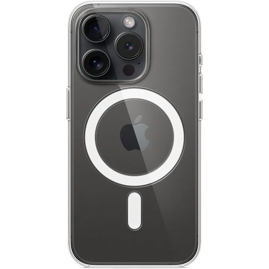 Чохол Apple Clear Case with MagSafe для iPhone 15 Pro Transparent (MT223ZM/A) [92946] - фото 4