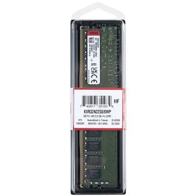 Модуль пам'яті для комп'ютера DDR4 8GB 3200 MHz Kingston (KVR32N22S8/8WP) - фото 4