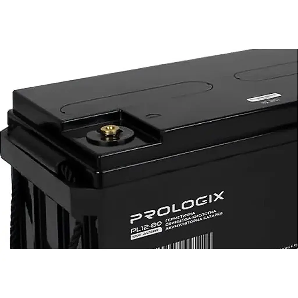 Аккумулятор Prologix AGM 12V [12V/80Ah/960Wh] [PL12-80] [114637] - фото 4