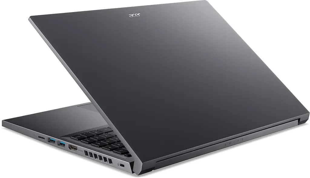 Ноутбук Acer Swift X SFX16-61G 16' 3.2K OLED, AMD R9-7940HS, 16GB, F1TB, NVD4050-6, Win11, сірий (NX.KFPEU.002) - фото 4