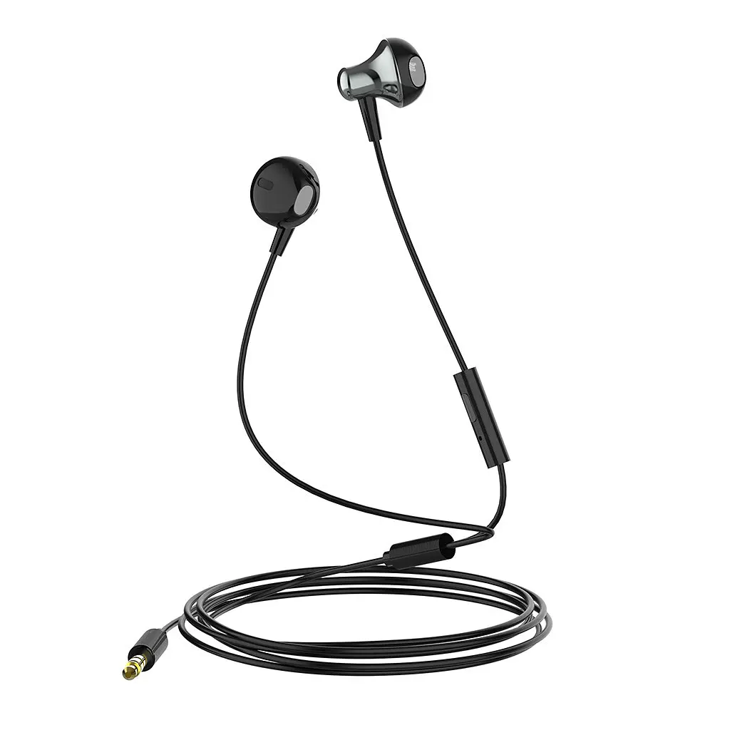 Навушники ColorWay Slim 3.5 mm Wired Earphone Blast 1 Black (CW-WD01BK) - фото 5