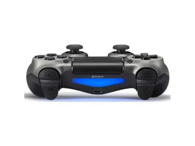 Геймпад Sony PS4 Dualshock 4 V2 Steel Black (9357179) - фото 4