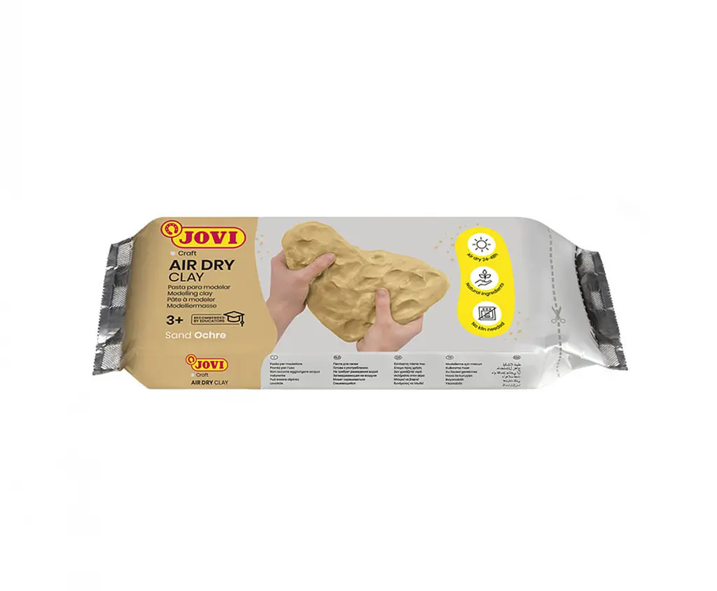 Полімерна глина самозастигаюча JOVI, 250 г., Classic, Охра, (87O)