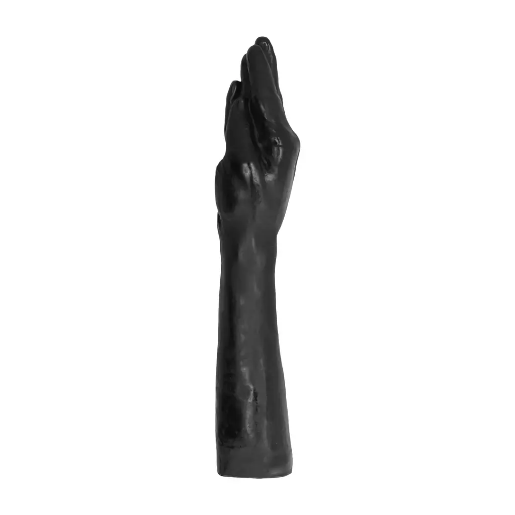 Рука для фістингу All Black Fisting Dildo 38 cm чорний - фото 2