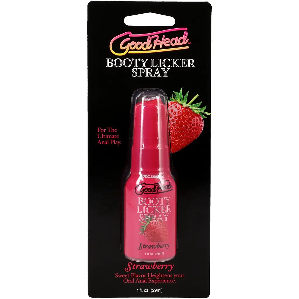 Спрей для анілінгусу Doc Johnson GoodHead Booty Licker Spray — Strawberry 29 мл - фото 2