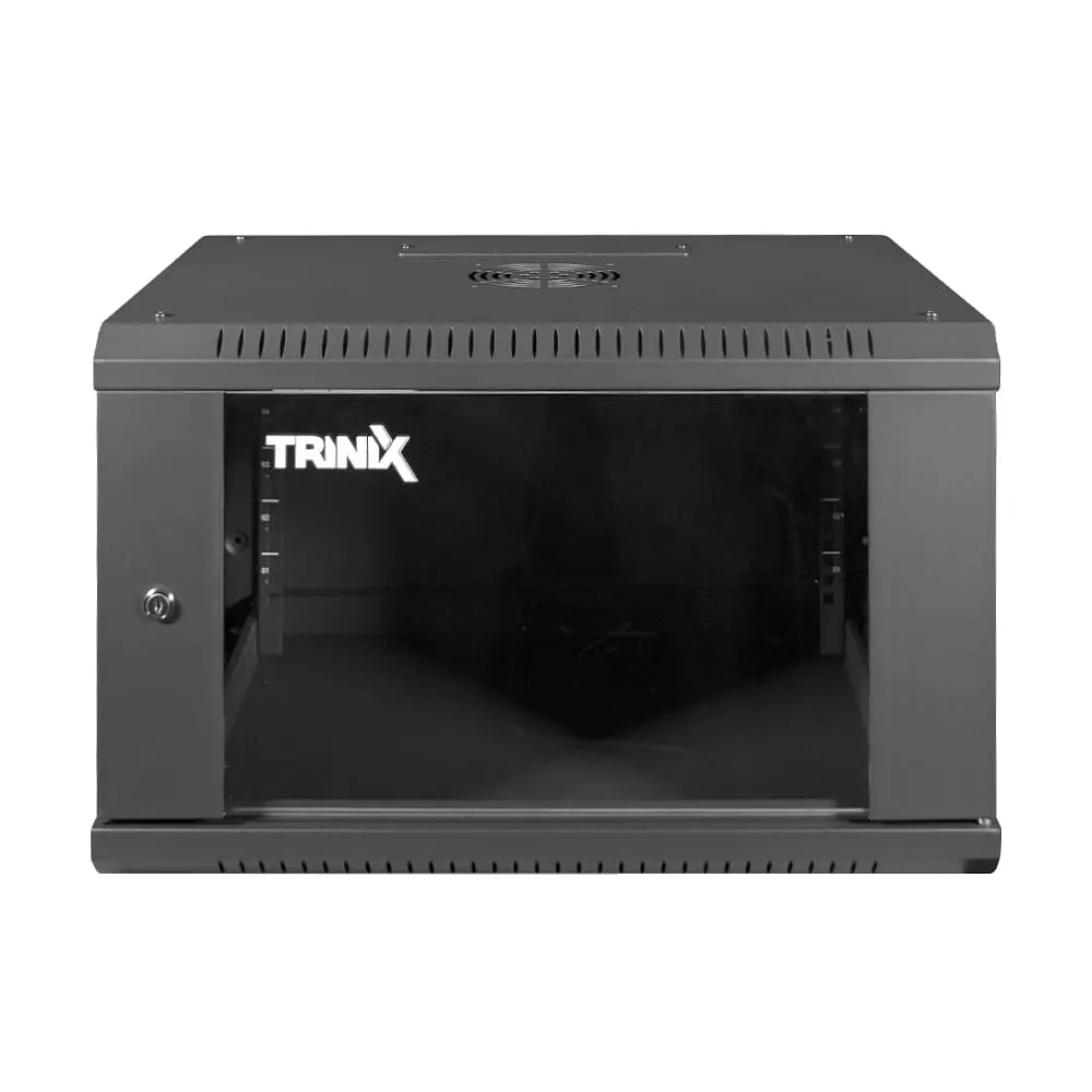 Комутаційна шафа Trinix TRX-6U/600x450x370 Black (25-00055) - фото 2