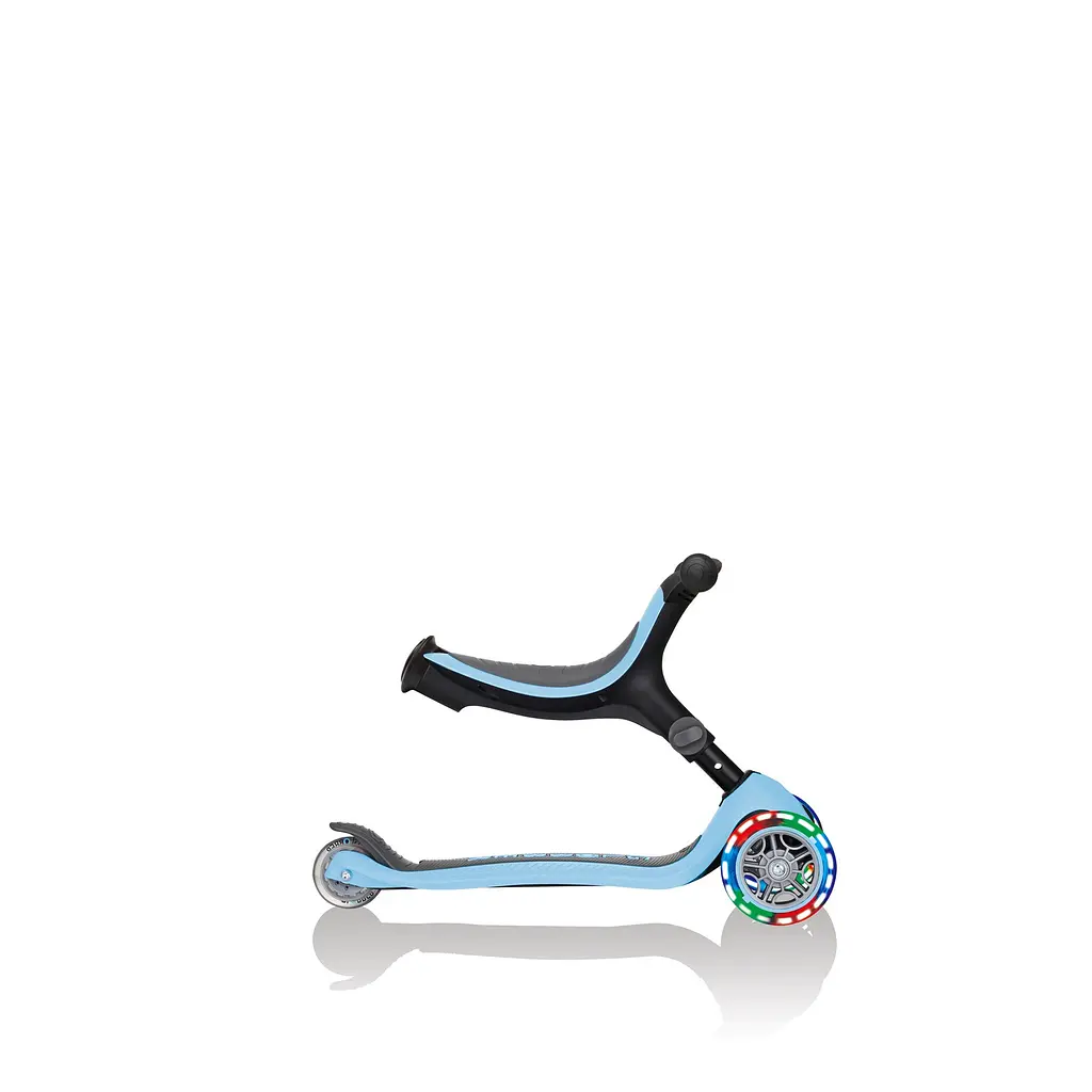 Самокат Globber Go up foldable plus lights, пастельно-синій (743-200) - фото 8