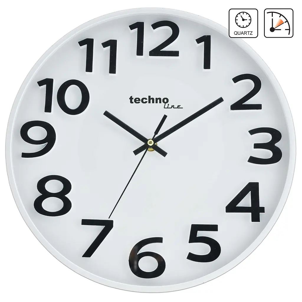 Часы настенные Technoline WT4100 White (WT4100), Белый - фото 2