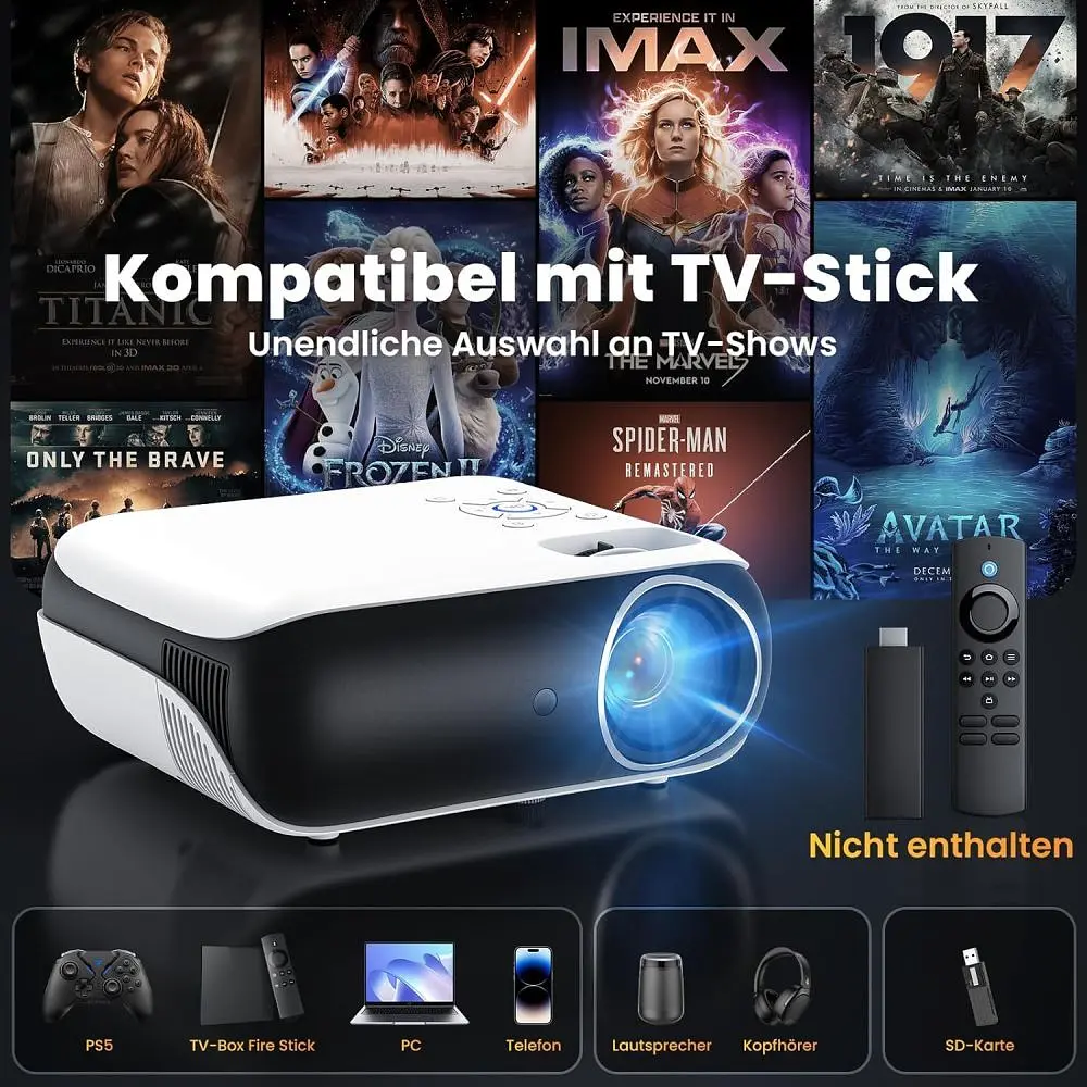 Проектор Hopvision H1 Full HD (4262456720031) - фото 6