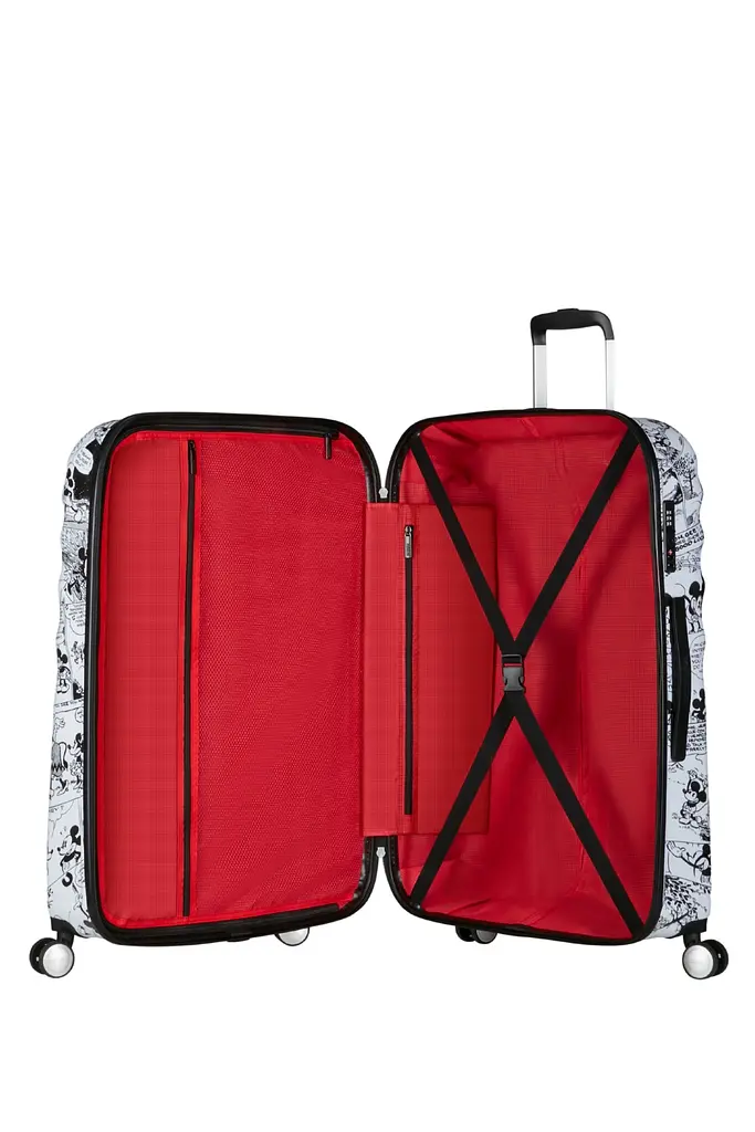 Валіза 77 См American Tourister WAVEBREAKER DISNEY MINNIE COMICS WHITE 77x52х29 31C*25021 - фото 2