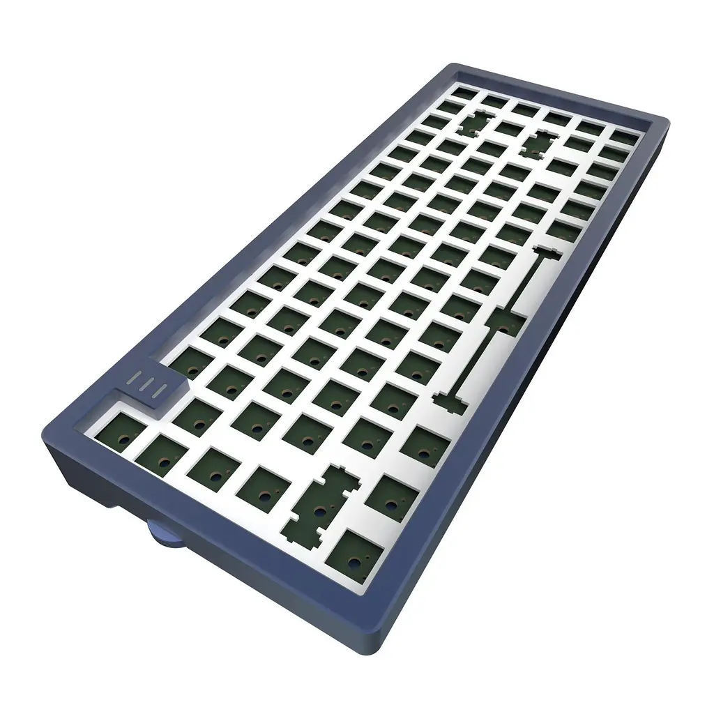 Клавиатура Dark Project KD83A LTD Aluminum Barebones Темно-синяя (KB-CST-831-502224) - фото 3