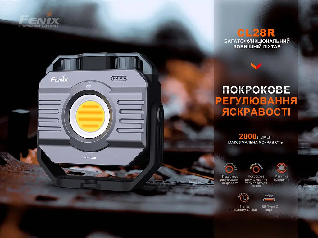 Кемпинговый фонарь Fenix CL28R с функцией Powerbank (10000 mAh) - фото 6
