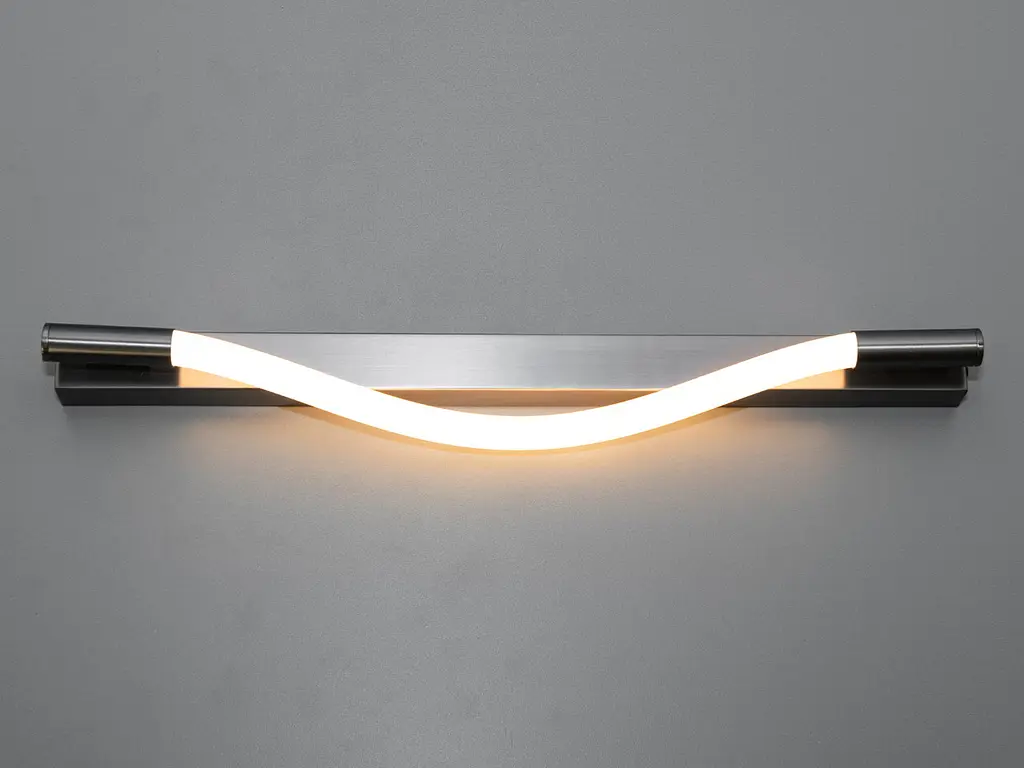 Светильник настенный LED Diasha SY9602-600BHR Шланг 5W черный хром для коридора гостиной спальни - фото 2