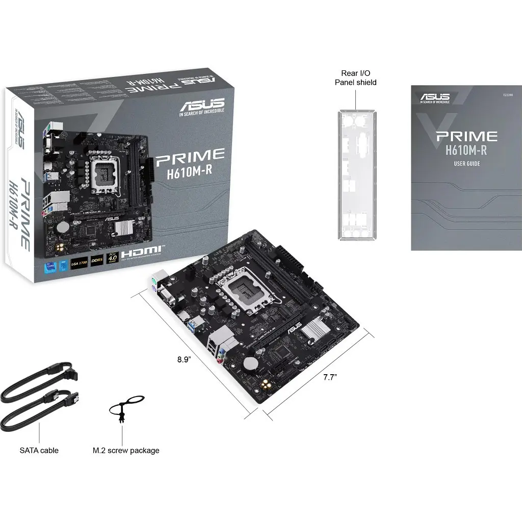 Материнська плата ASUS PRIME H610M-R-SI - фото 8