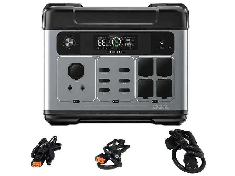 Зарядна станція Oukitel P2001E PLUS 2400W (P2001E PLUS) - фото 6