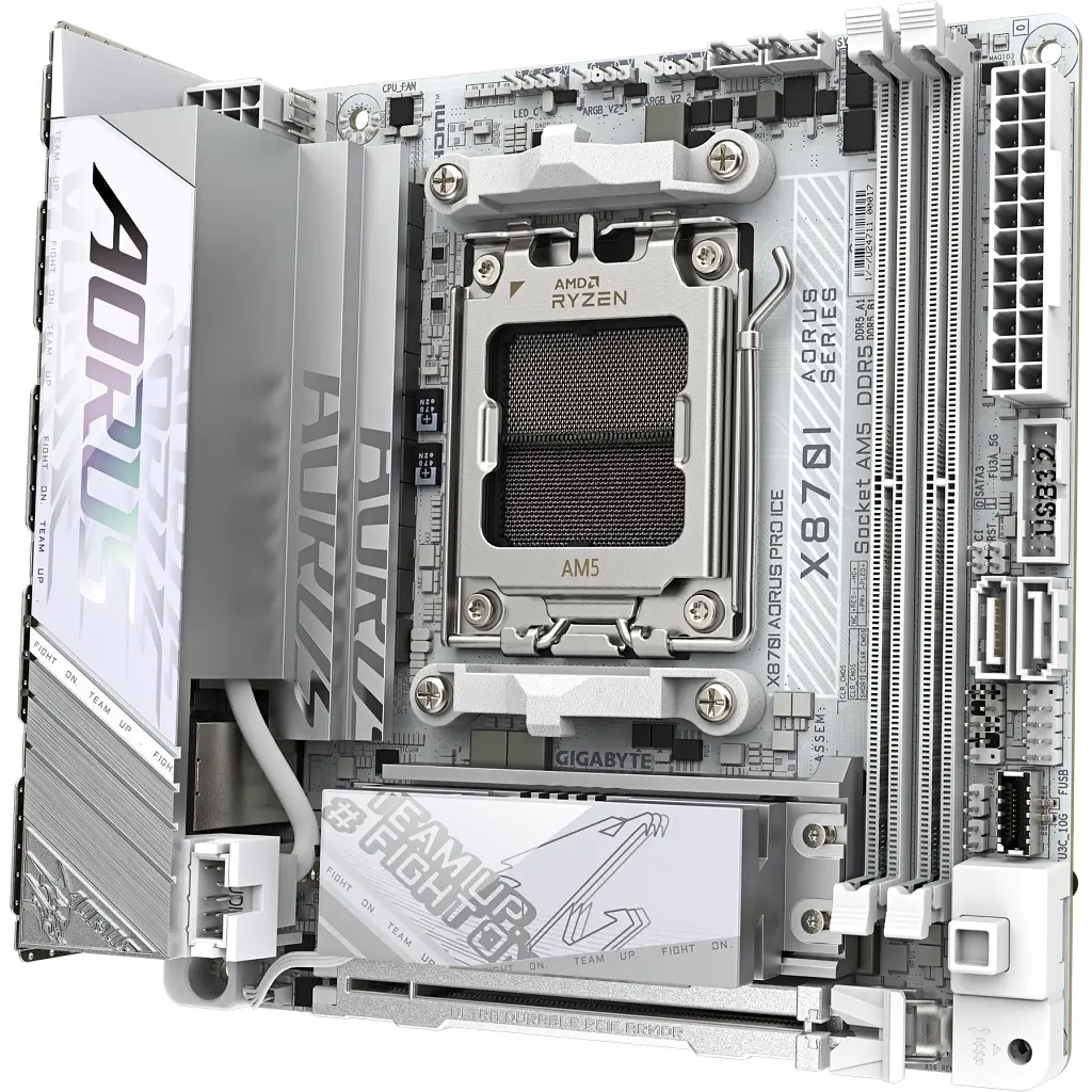 Материнська плата GIGABYTE X870I AORUS PRO ICE - фото 2
