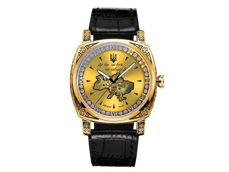 Чоловічий наручний годинник 021-3D Де б не був Gold-Gold Awarder acs0031957 - фото 2