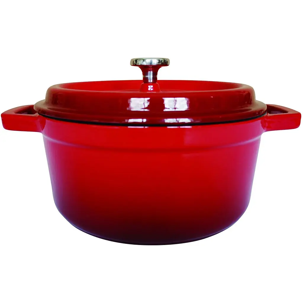Кастрюля Ringel Essen, с крышкой, 22 см, 2,9 л, красная (RG-2300-22) - фото 2
