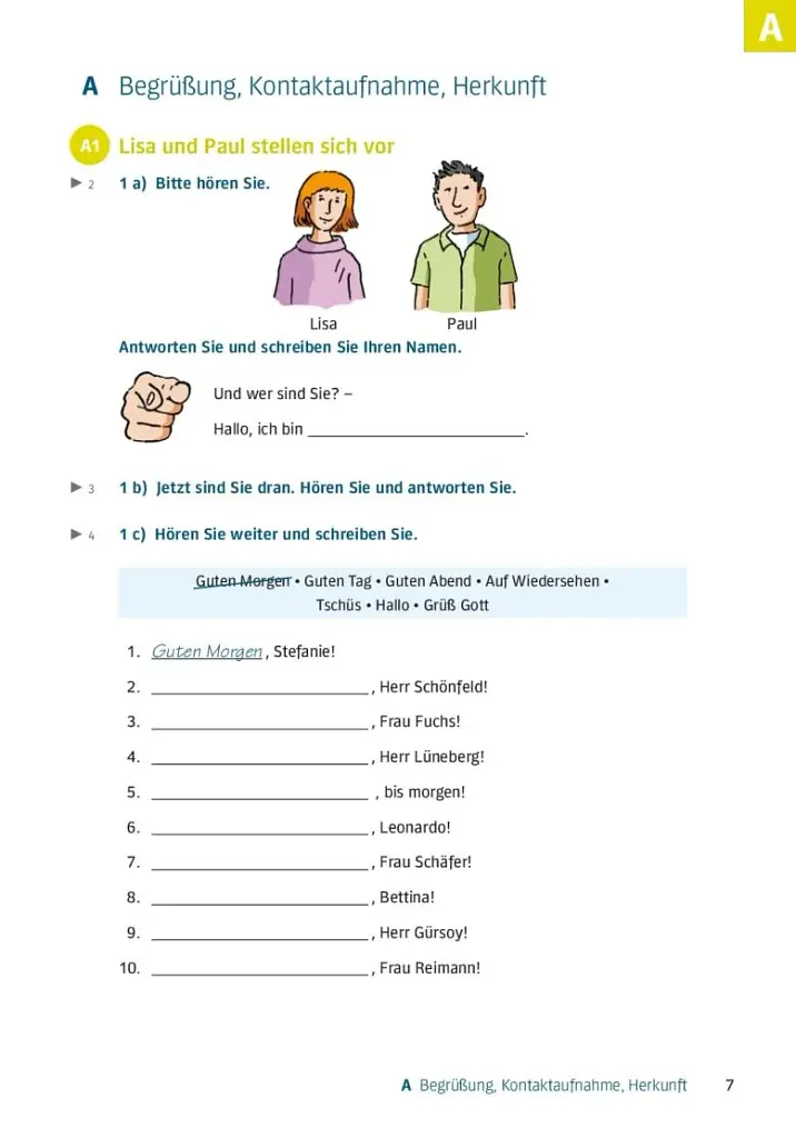 Deutsch uben. Horen + Sprechen A1 Buch mit Audios online - фото 3