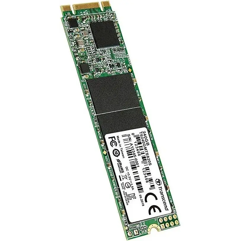 Накопитель SSD Transcend MTS820S M.2 2280 SATAIII 3D TLC 240GB (TS240GMTS820S) - фото 3