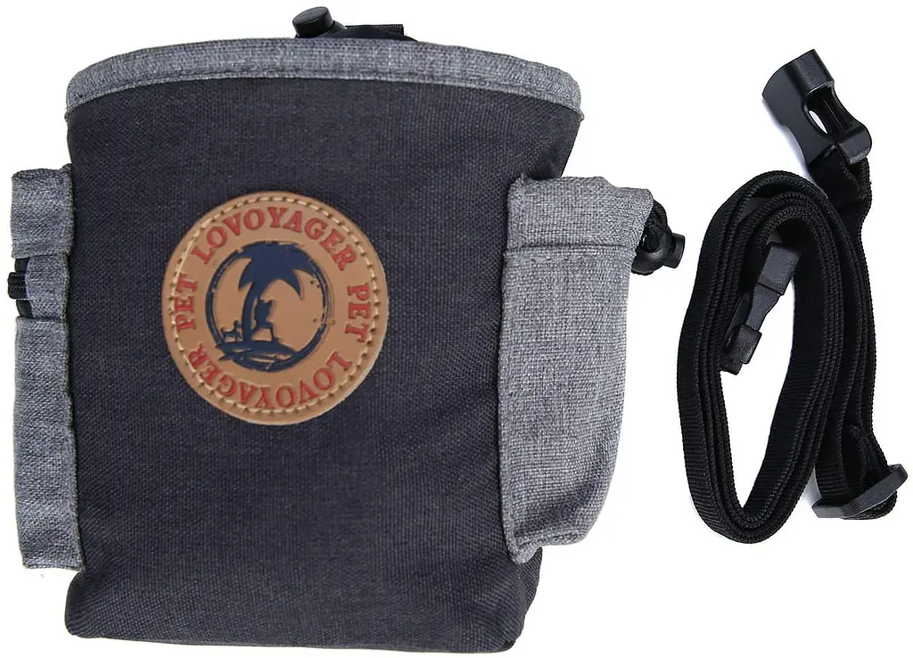 Сумка для вигулу і дресирувань LOVOYAGER Dog Treat Bag Black - фото 6