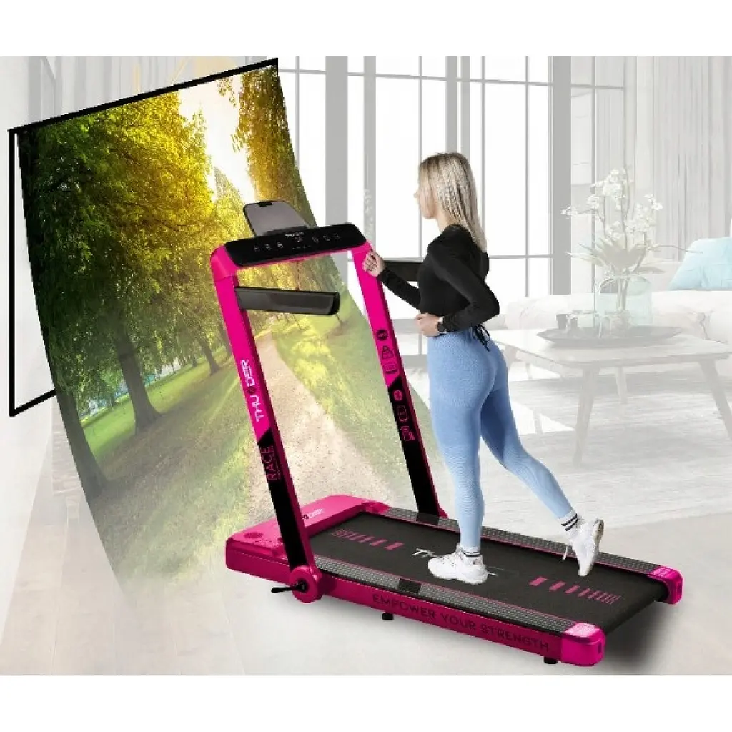 Беговая дорожка THUNDER Race Pink - фото 3