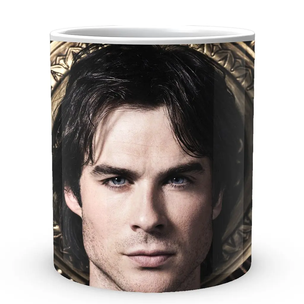 Кухоль GeekLand The Vampire Diaries with background VD.002.29 330 мл білий - фото 3