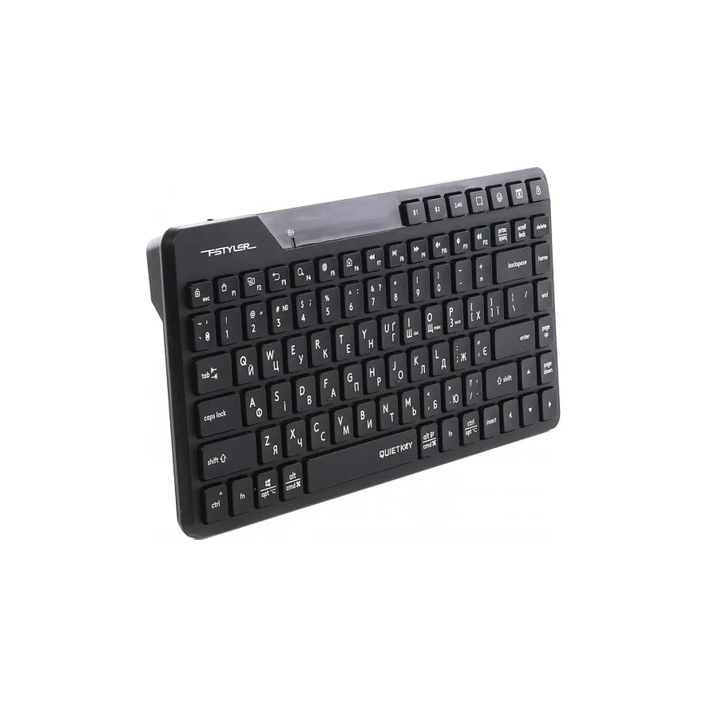 Клавіатура A4Tech FBK26C AS Wireless/Bluetooth Black (4711421000208) - фото 3