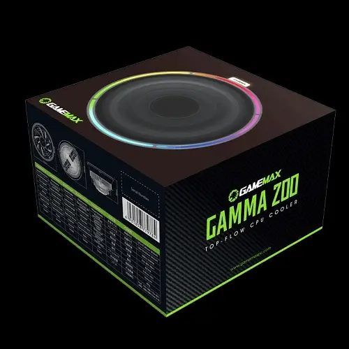 Кулер для процесора Gamma 200, алюміній, 1x120 мм RGB, для Intel 1200/115x/775 GameMax teh0027878 - фото 9