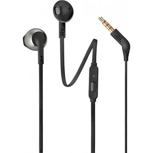 Навушники JBL T205 Black (JBLT205BLK) 22130-ska