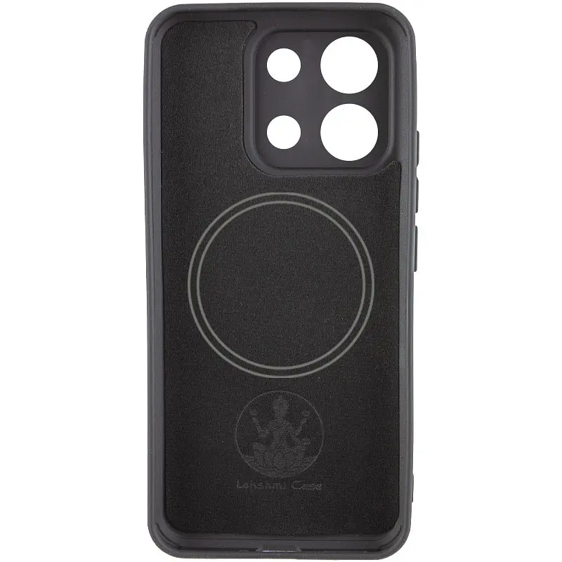 Чохол Silicone Cover Lakshmi Full Camera (AA) with Magnetic Fit для Xiaomi Redmi 15C (EU) Чорний / Black - фото 2