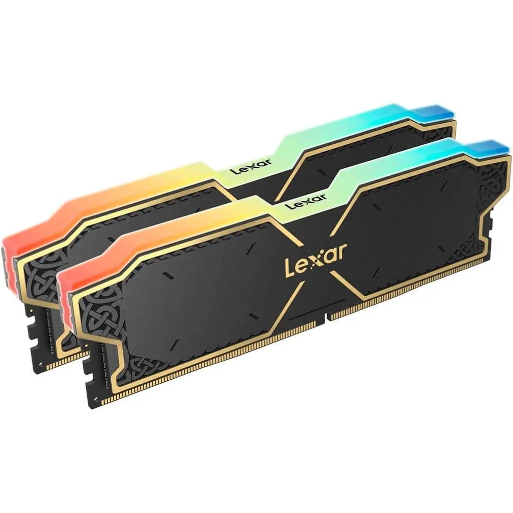 Модуль пам'яті Lexar DDR5 32GB (2x16) Thor 6000Mhz RGB Black XMP/EXPO (LD5U16G60C38BG-RGD) - фото 2