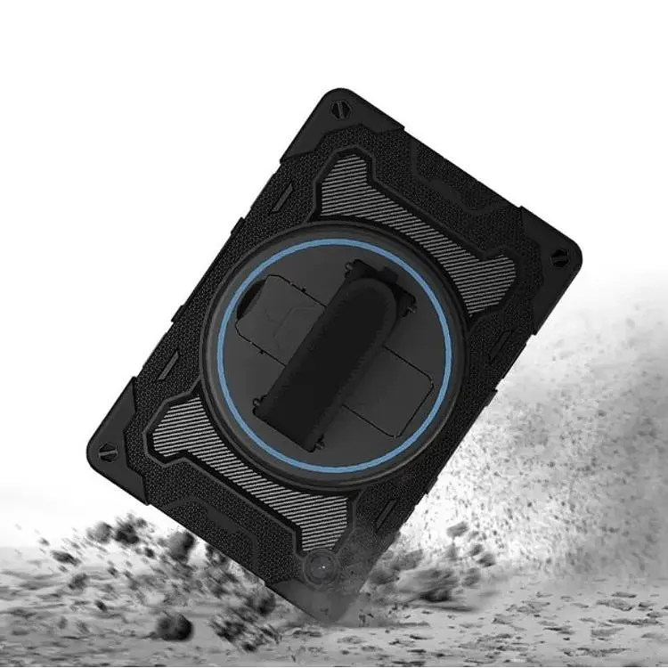 Чехол BeCover бронированный противоударный Horizontal handle для Apple iPad 10.2 2019/2020/2021 Black (712150) - фото 2