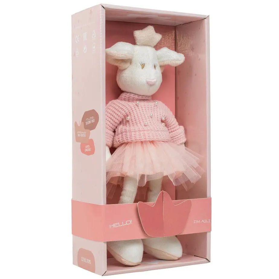 М'яка іграшка Elfiki Ельфік Айлі knit 37 см (ІГ-0122) - фото 4