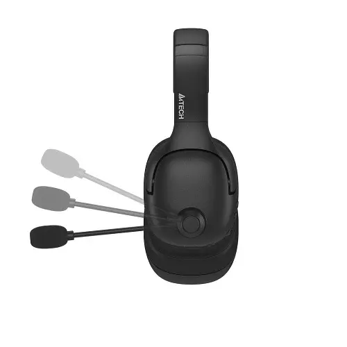 Навушники бездротові A4Tech BR270, Black, Bluetooth 6.0 / USB 2.4GHz / 3.5 мм, мікрофон (шумопридушення ENC), динаміки 40 мм, 32 Ом, 98 дБ, акумулятор - фото 3