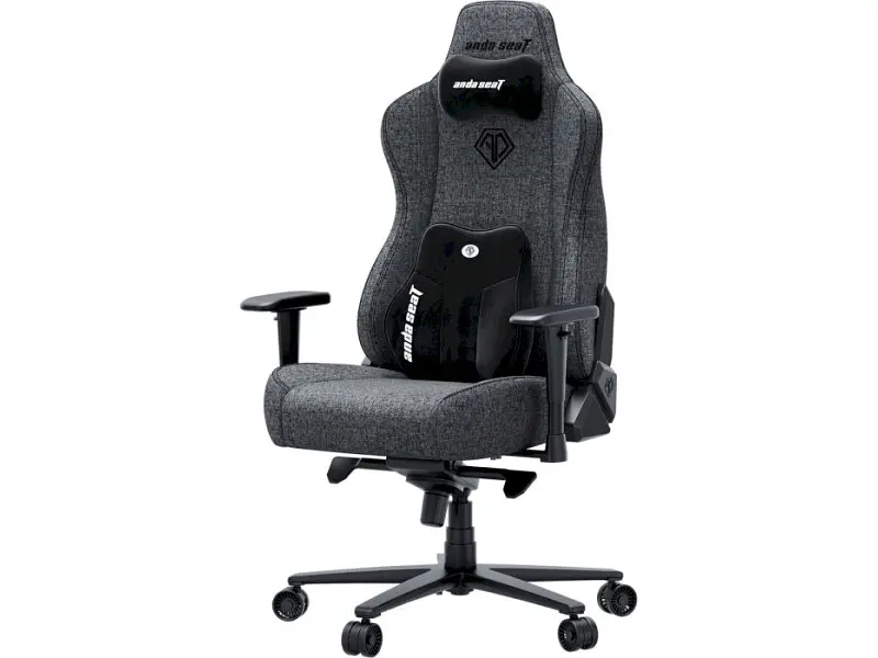 Комп'ютерне крісло для геймера Anda Seat Novis Plus XL Fabric Dark Grey (AD23YC-XL-01-GB-F-G04) - фото 7