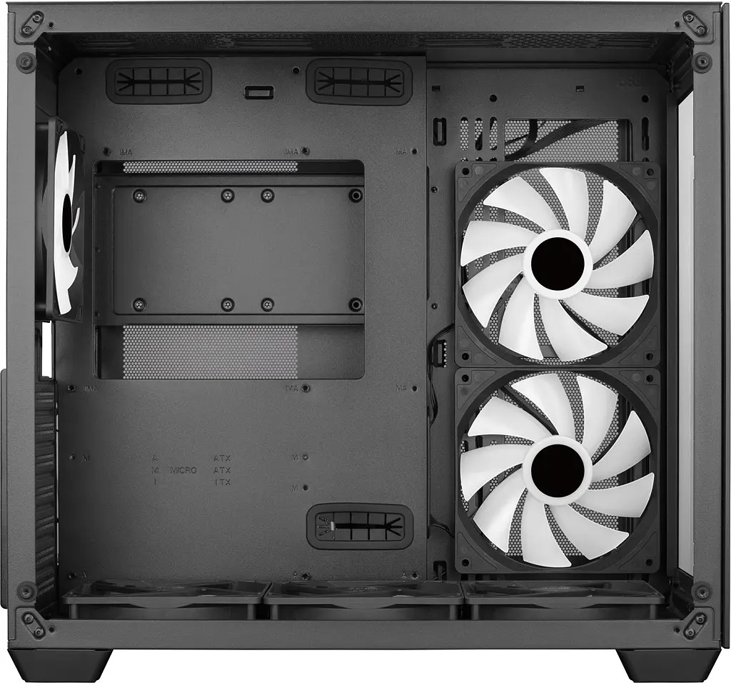 Корпус AeroCool Dryft-G-BK-v2 (ACCM-ES01163.11) Чорний без БЖ - фото 5