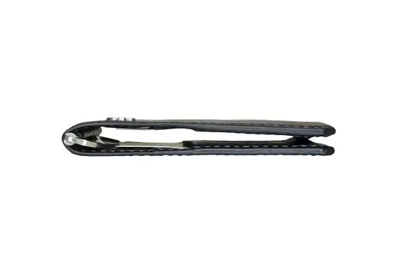 Стильный мужской зажим для денег из кожи GRANDE PELLE 10х8х1 см acs0024476 - фото 4
