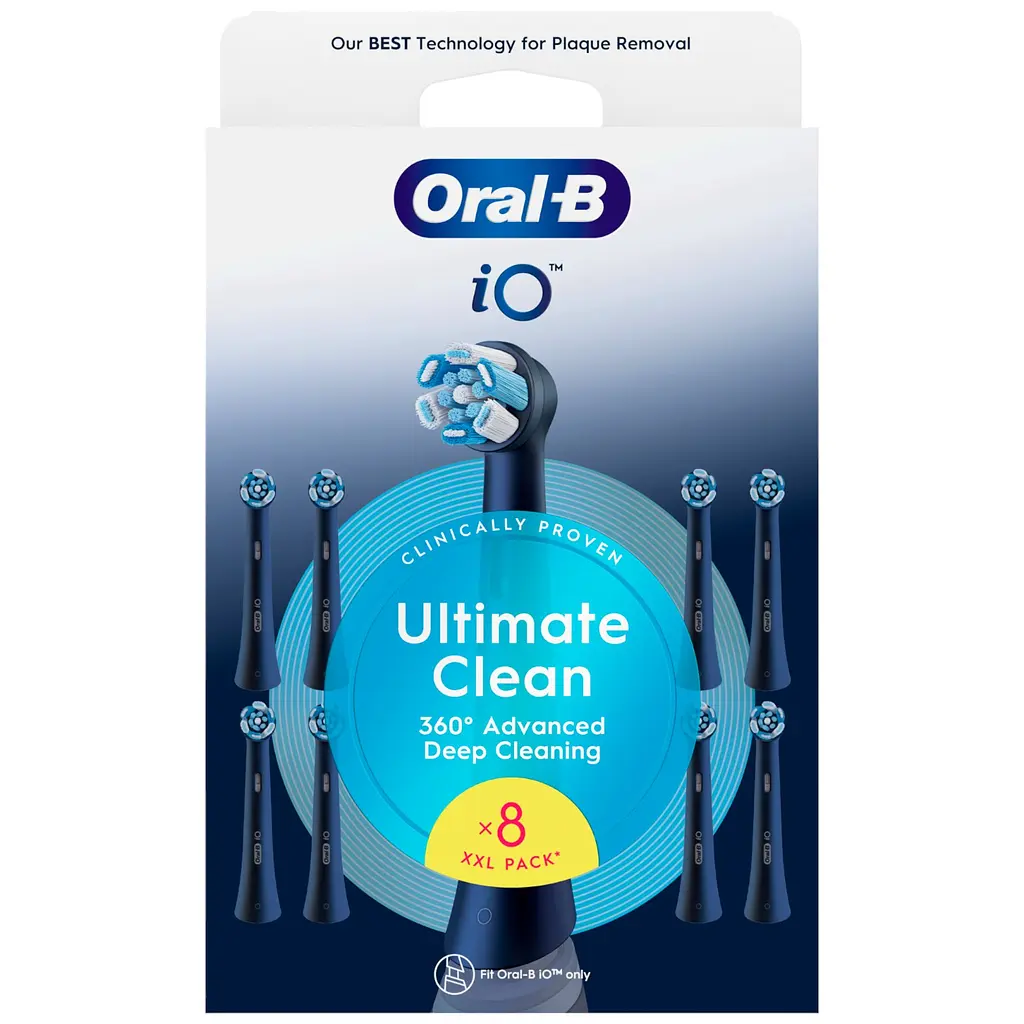 Сменные насадки к электрической зубной щетке Oral-B iO Максимальная очистка 8 шт. - фото 2
