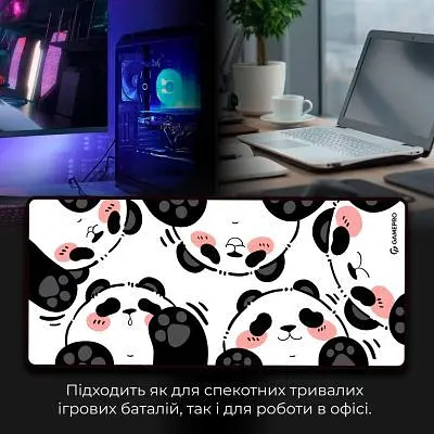 Килимок для мишки GamePro Speed/Control White (MP275WP) - фото 7