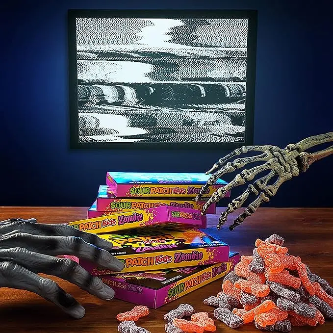 Желейні цукерки Sour Patch Kids Zombie Orange & Purple 99 g - фото 4
