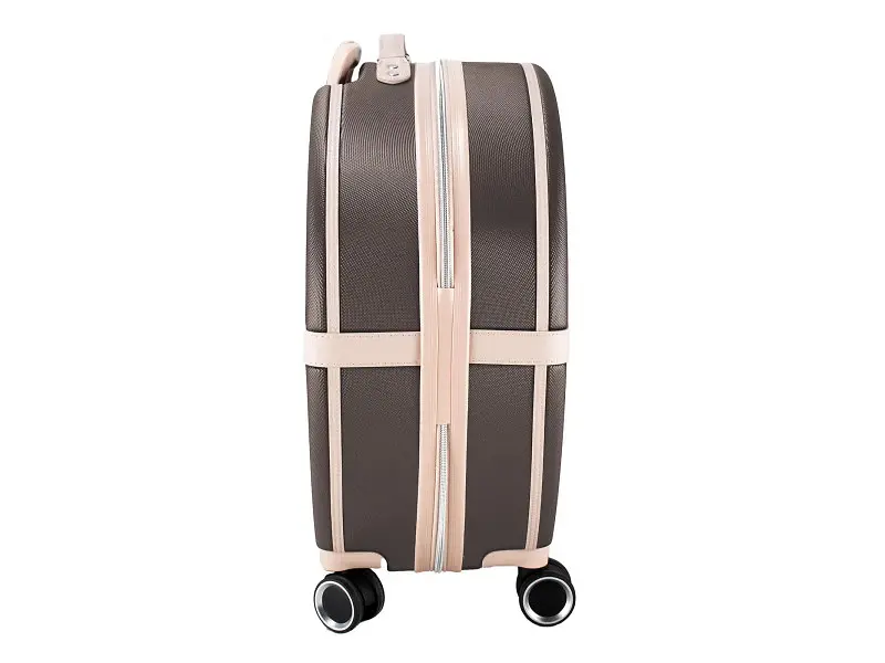 Валіза Semi Line 24 S Brown/Pink Cream (T5673-3) - фото 7