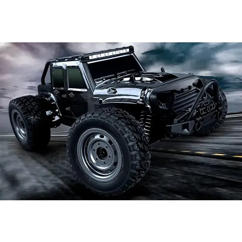 Машинка на радиоуправлении JJRC Q132-C All-wheel Drive SUV Black [119075] - фото 4