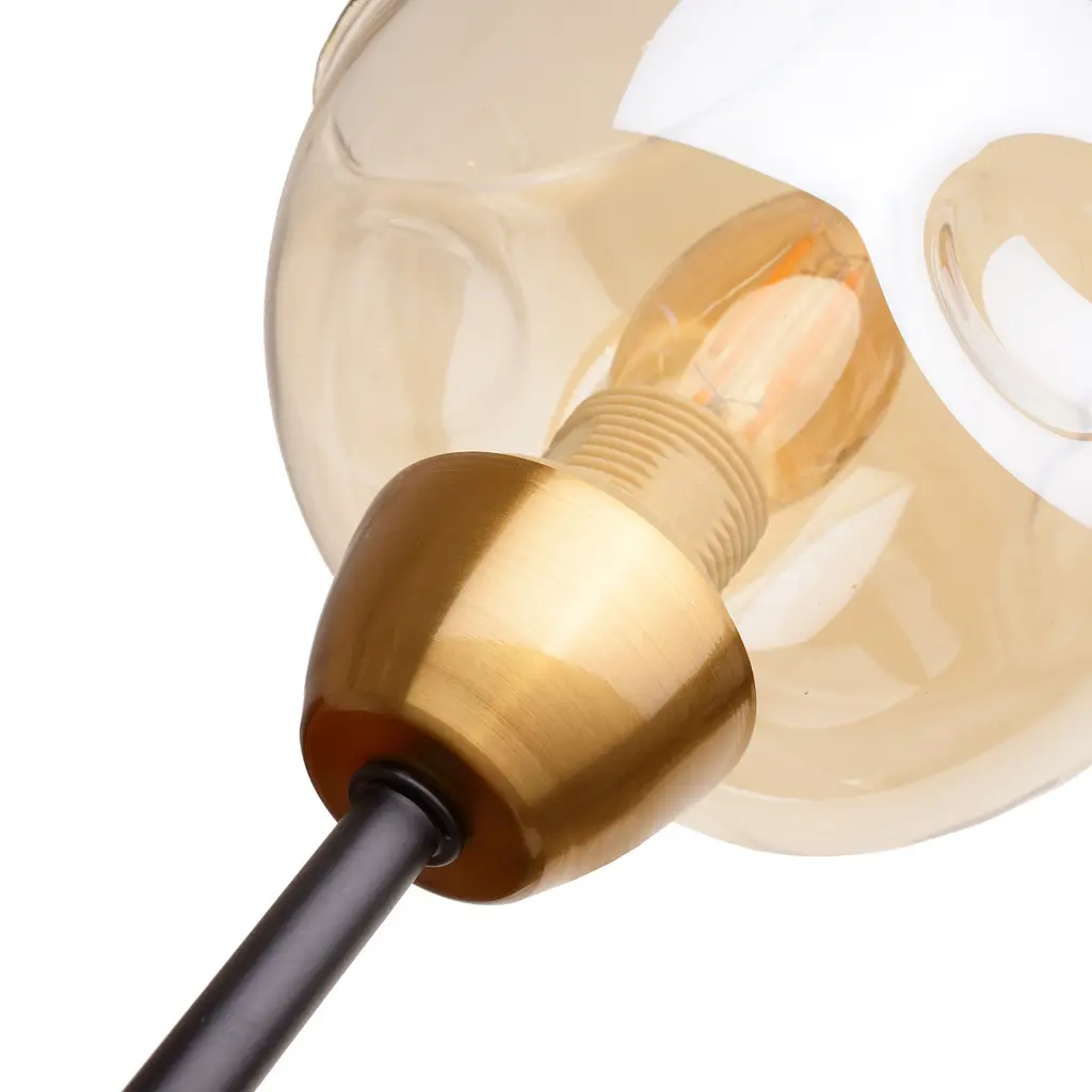 Люстра Brille молекула в спальне Е14 40W G (BL-802S/3) - фото 3