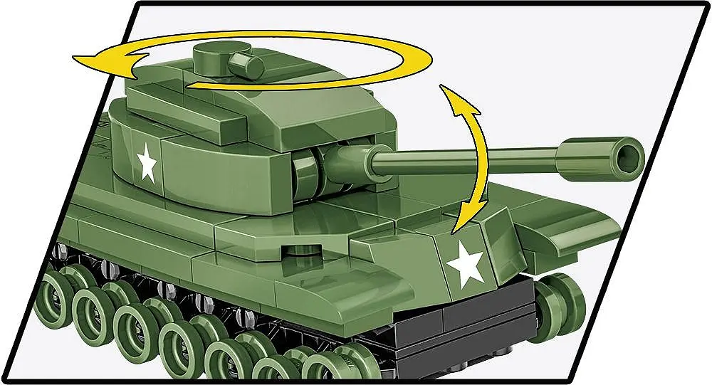 Конструктор COBI танк Patton M48 3104 - фото 3