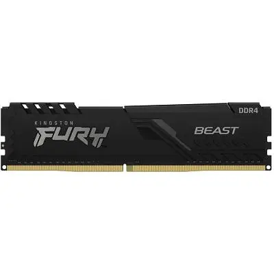 Модуль пам'яті для комп'ютера DDR4 32GB (2x16GB) 3200 MHz Beast Black Kingston Fury (ex.HyperX) (KF432C16BB1K2/32WP) - фото 12