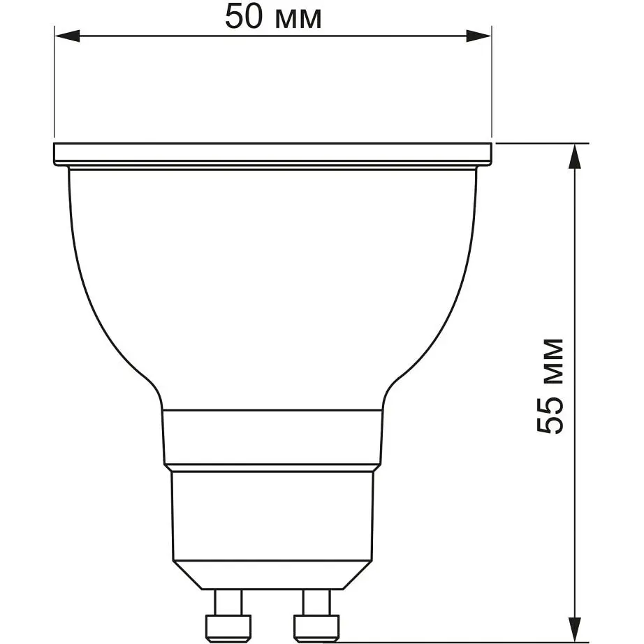 Лампа светодиодная Videx MR16eL 7W GU10 4100K (VL-MR16eL-07104) - фото 3